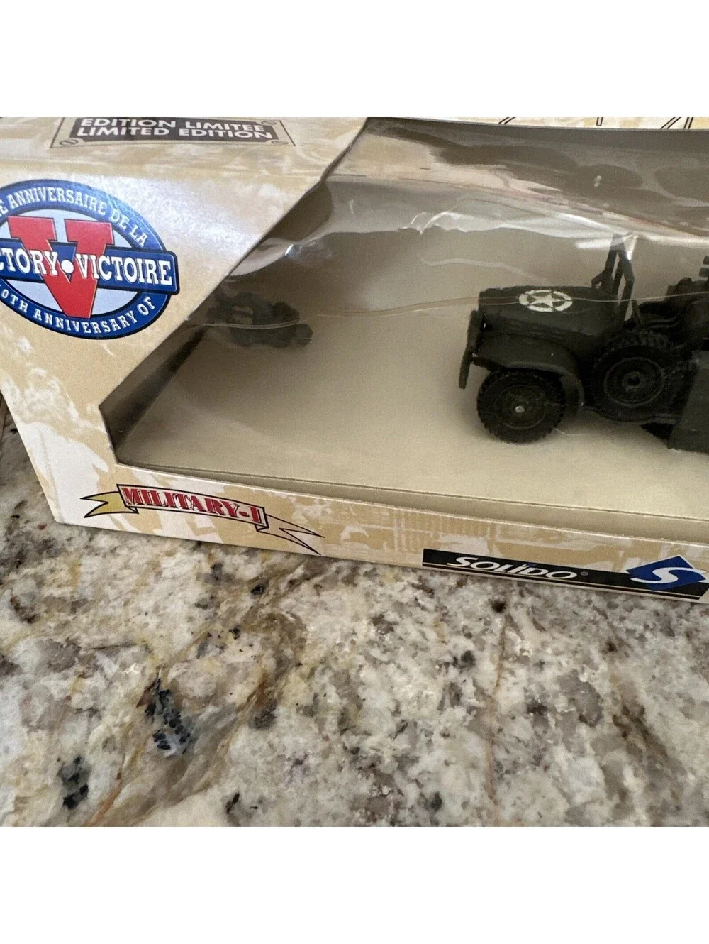 2x Solido Military 6103 Dodge 4x4 & 6104 Combat Car NEW + FAST SHIPPING